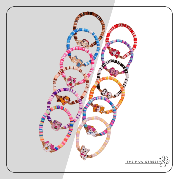 Colour Beaded Bracelet