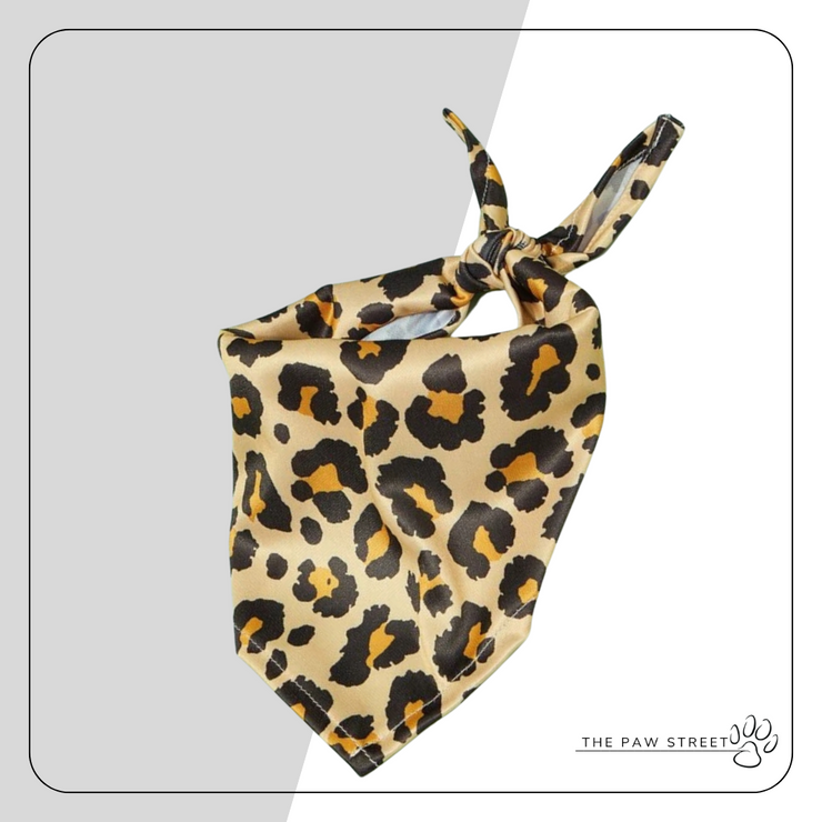 Leopard Print Bandana