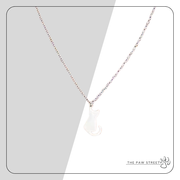 Cat Solid pendant Necklace